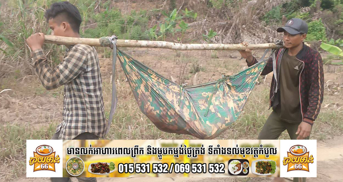 បុរសម្នាក់ត្រូវដើមសម្រងរលំសង្កត់ស្លា-ប់យ៉ាងអាណោចអាធ័ម